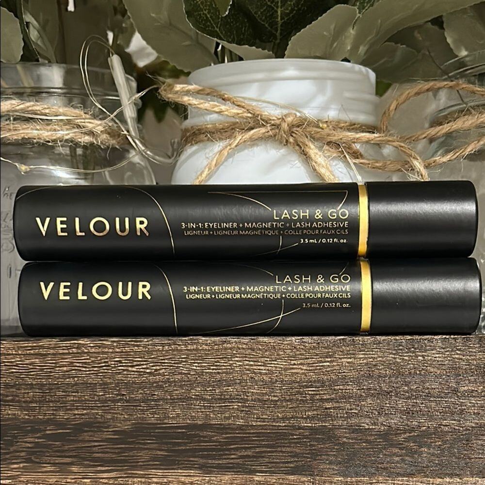 Set of 2 - VELOUR 3-in-1 Lash & Go Eyeliner - New